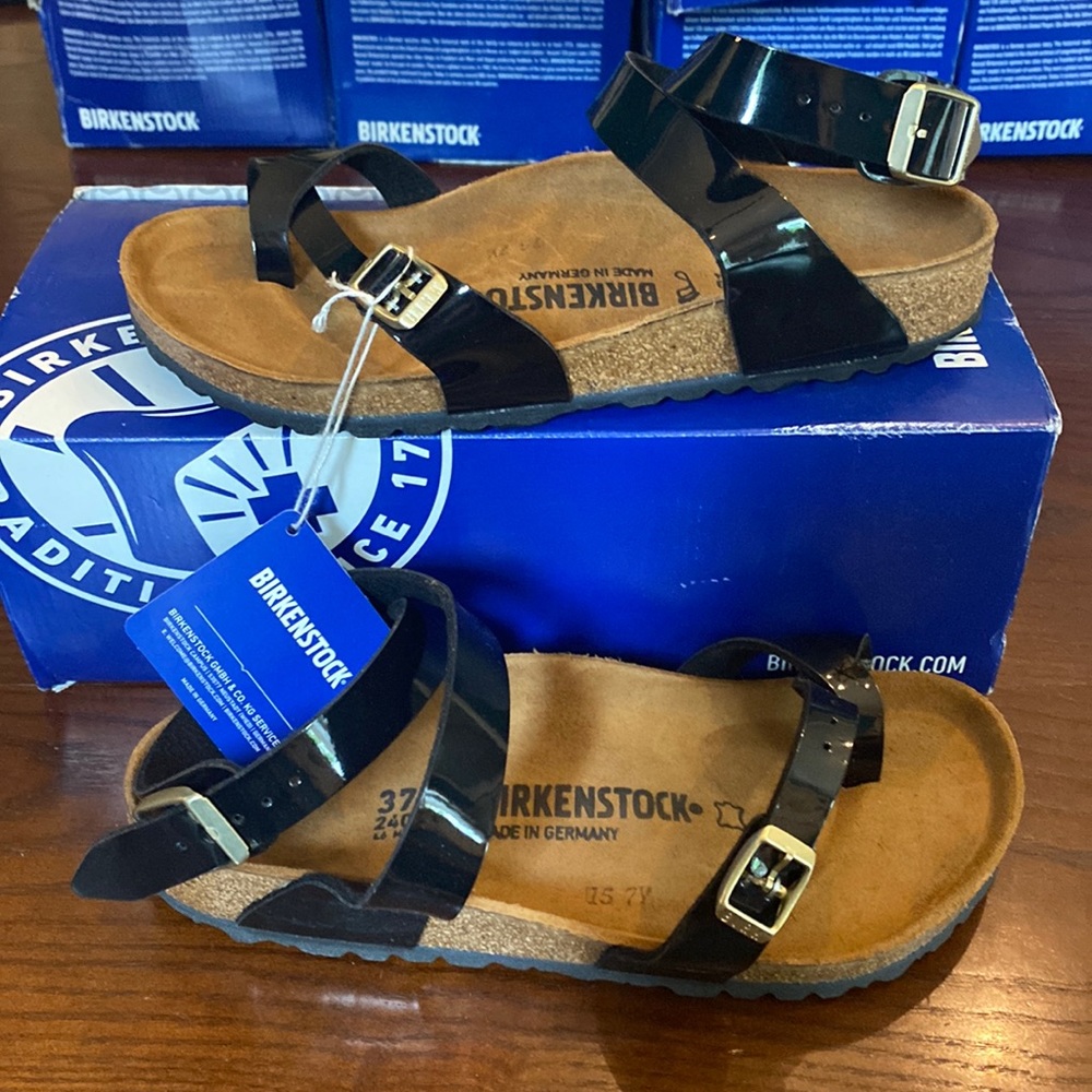 Birkenstock Yara Black Patent asst TL